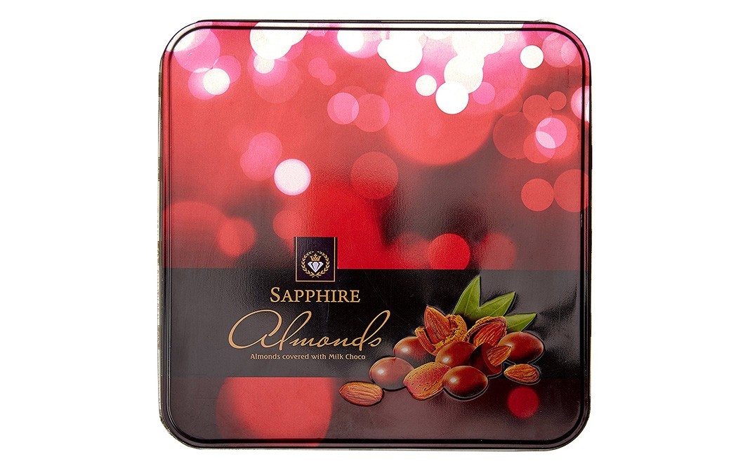 Sapphire Almonds (Covered with Milk Choco)   Box  200 grams